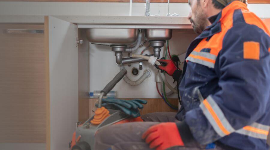 Professional slab leak plumber services in Mauckport, IN